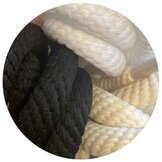 Rope laces 9mm (art.219)  width=