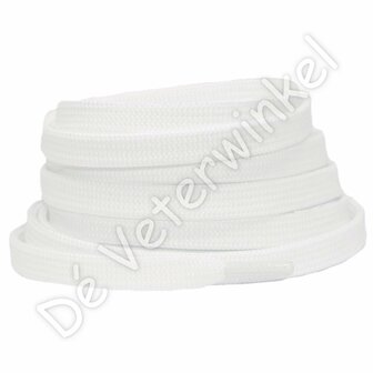 Flat polyester 8mm Natural-White (KL.8101) ROLL