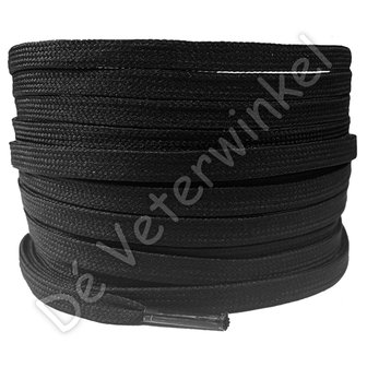Flat 5mm polyester Black (KL.8215) ROLL