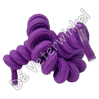 Self tightening laces Purple 120cm (KL.1111)