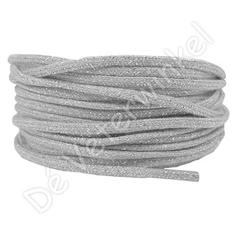 Cordlaces 3mm Silver-Thread (KL.P001)