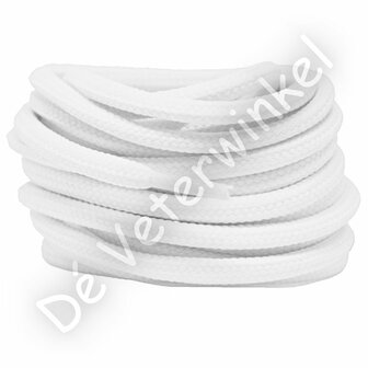 Round 5mm polyester White (KL.8100) - BOX