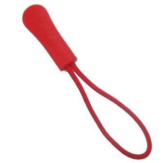 Zipper Puller Red