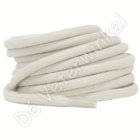 Round 5mm cotton Off-White (KL.P007)