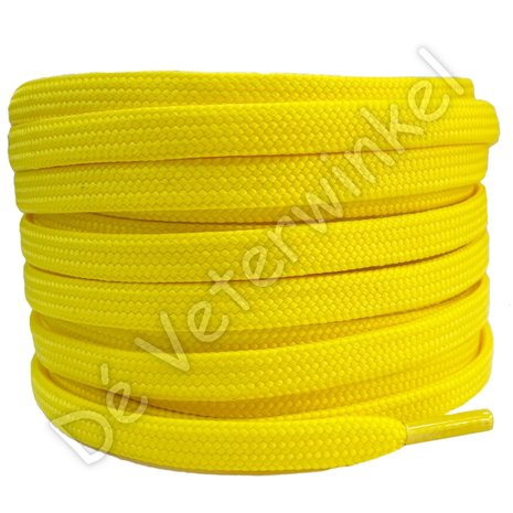 Flat polyester 8mm Yellow (KL.2114) ROLL
