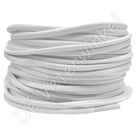 Trendlaces 3mm White (KL.P303) ROLL