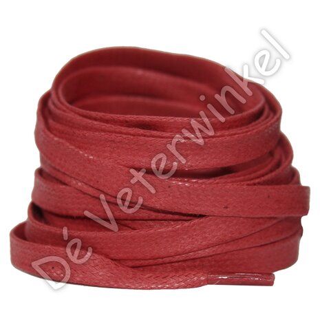 Flat 8mm WAXED Red (KL.P346)