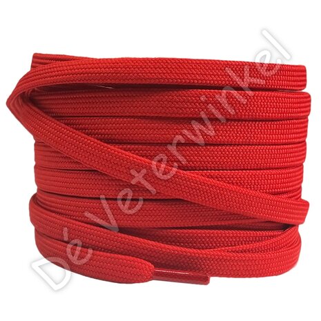 Flat polyester 8mm Red (KL.8128) - BOX