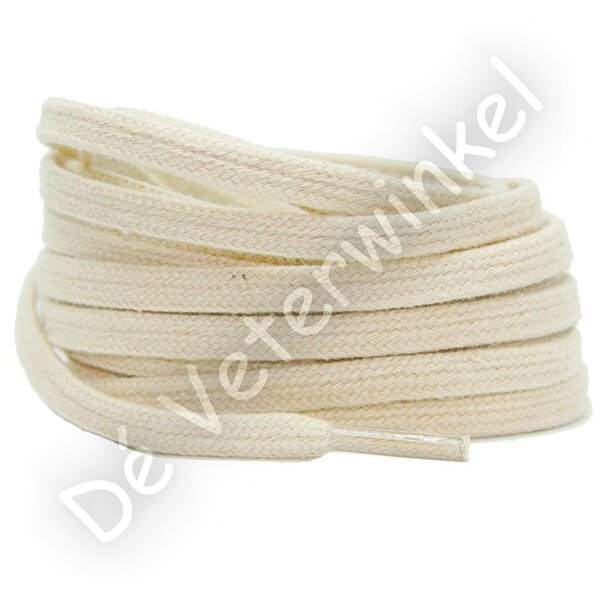 Flat cotton 6mm Cream (KL.P349) - BOX