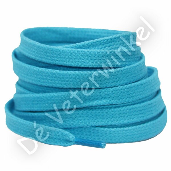 Flat cotton 8mm Turquoise (KL.P105) - BOX