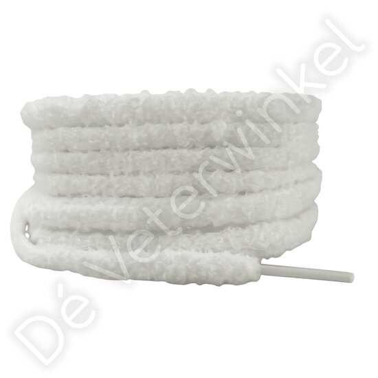 Fluffy veters 10mm Natural-White (KL.8101)