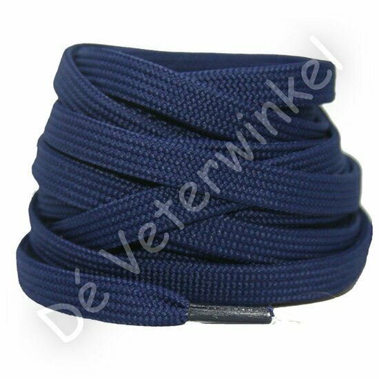 Plat polyester 8mm Jeansblauw (KL.8156)